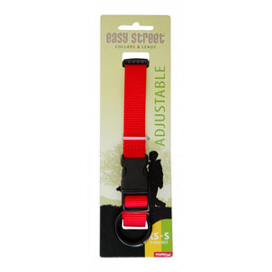 yours-droolly-adjustable-basic-dog-collar-red