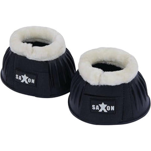 saxon-fleece-trimmed-rubber-bell-boots-black-white
