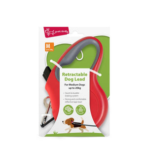yours-droolly-retractable-dog-lead-medium-red