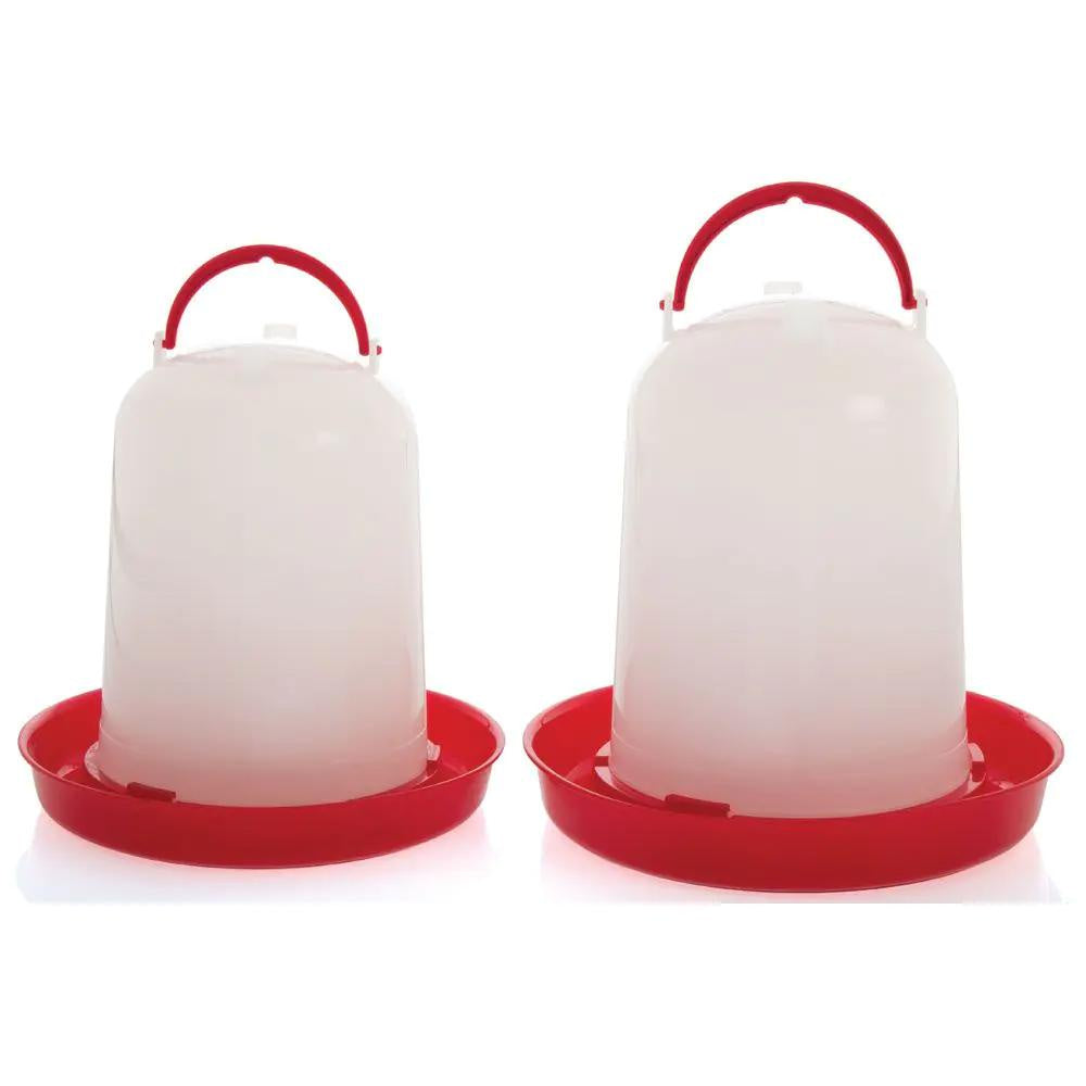 Poultry Drinker 8L Bottom Fill
