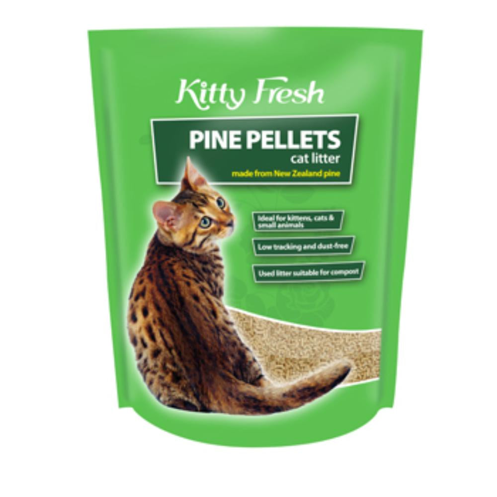 Kitty Fresh Litter Pine Pellets 10L