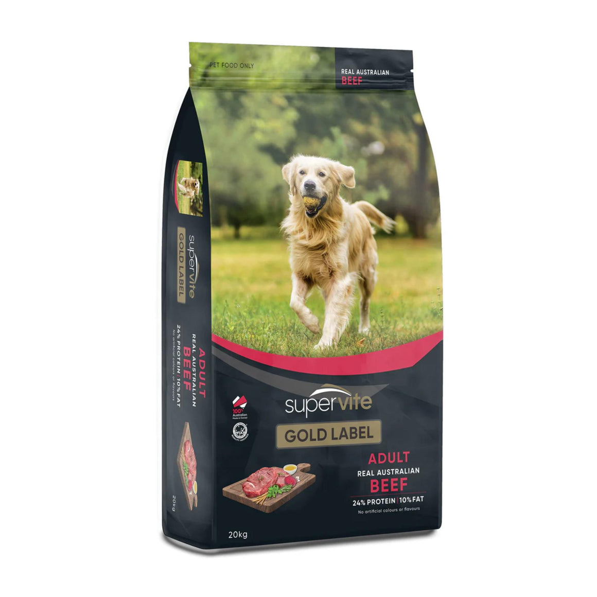 Supervite Gold Label Adult Dog Beef