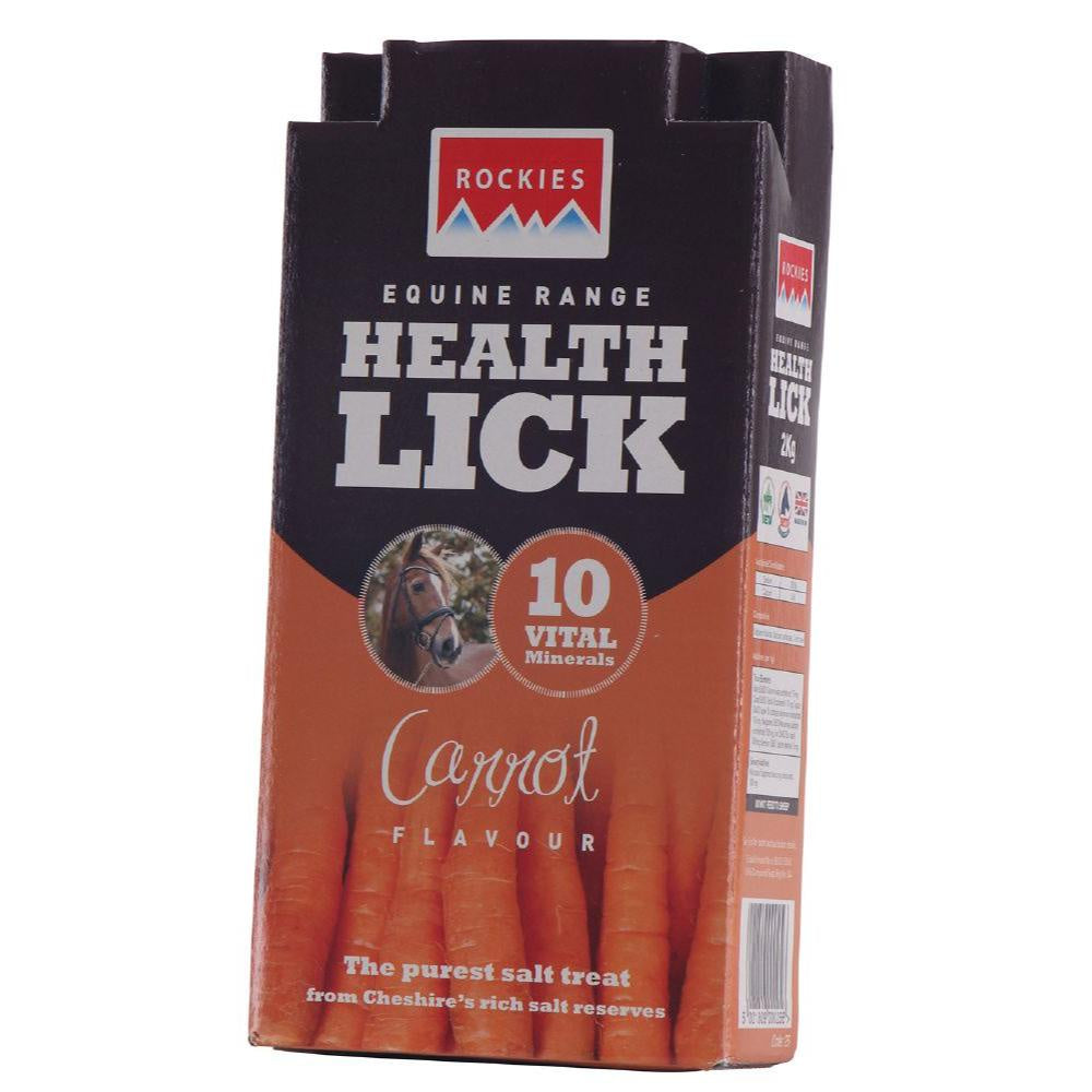 Rockies Carrot Flavour Health Lick 2kg