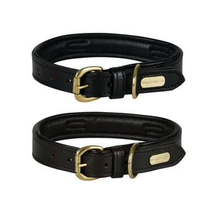 WeatherBeeta-Leather-Snaffle-Collar-Black-Brown-1