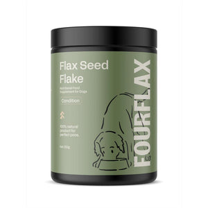 fourflax-flaxseed-flakes-dog