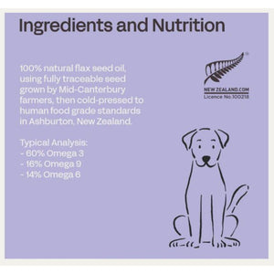 fourflax-canine-omega-3-flax-seed-oil-ingredients