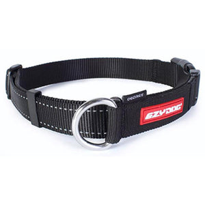 ezy-dog-checkmate-collar-black