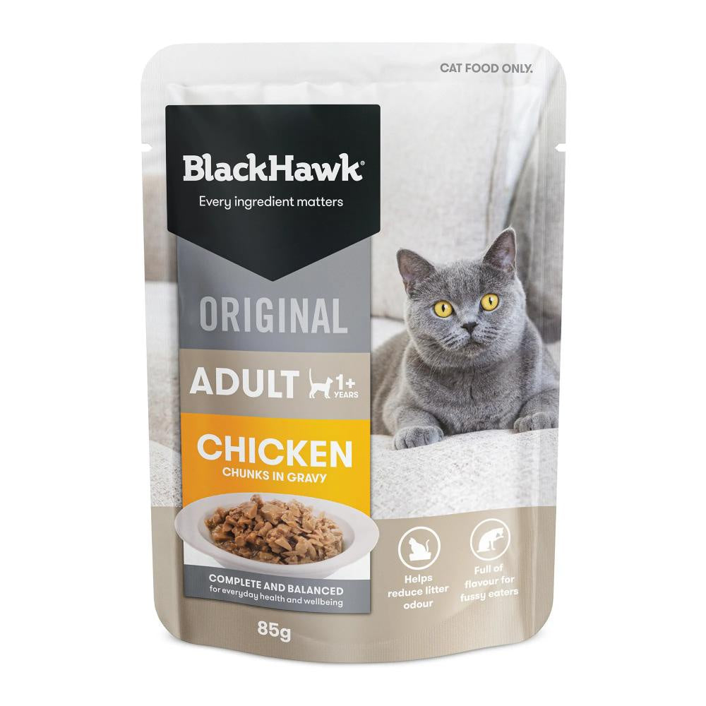 Black Hawk Original Cat Chicken in Gravy