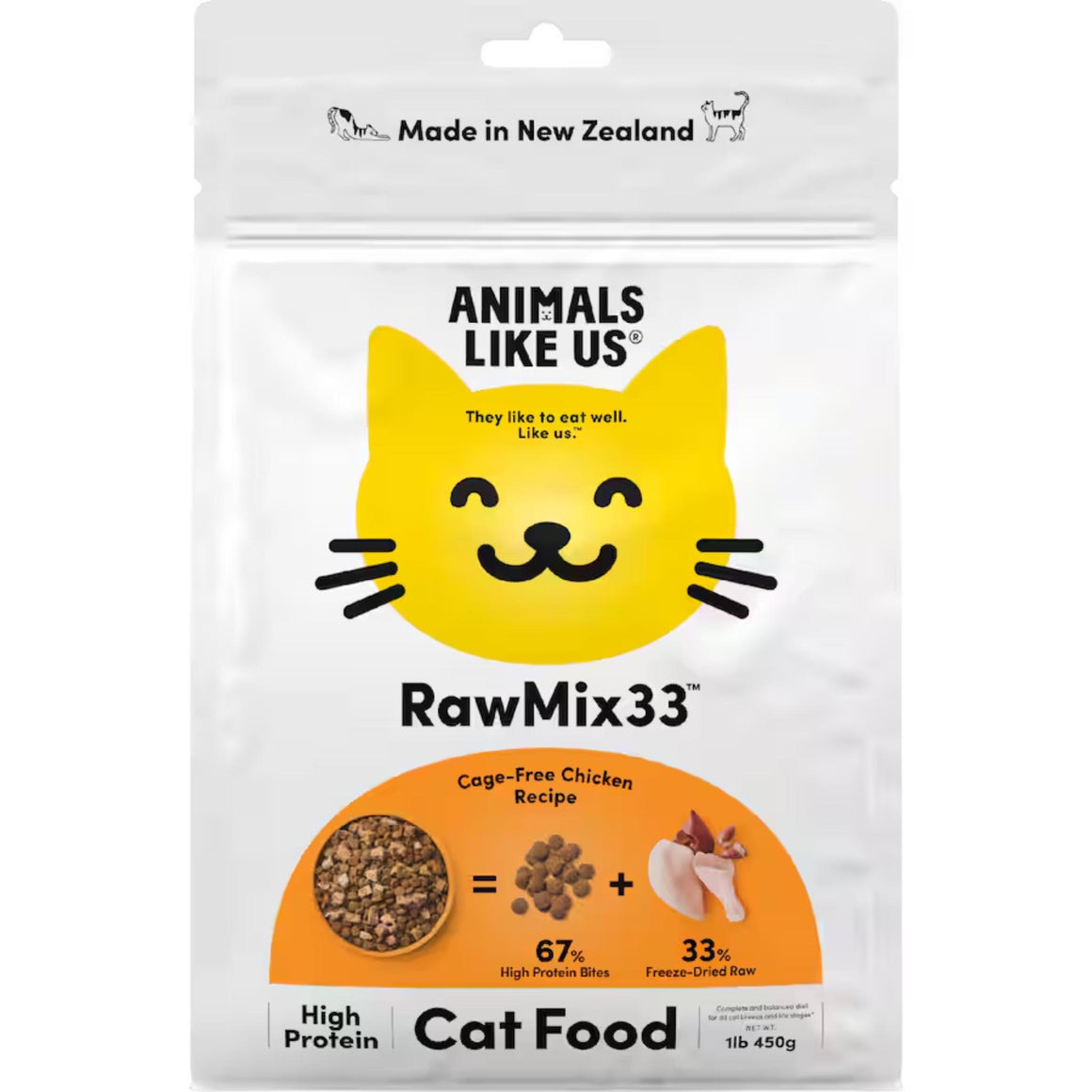 RawMix33 Cat Food 450gm
