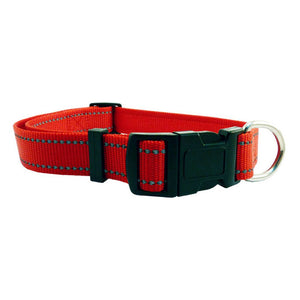 reflective-dog-collar-red