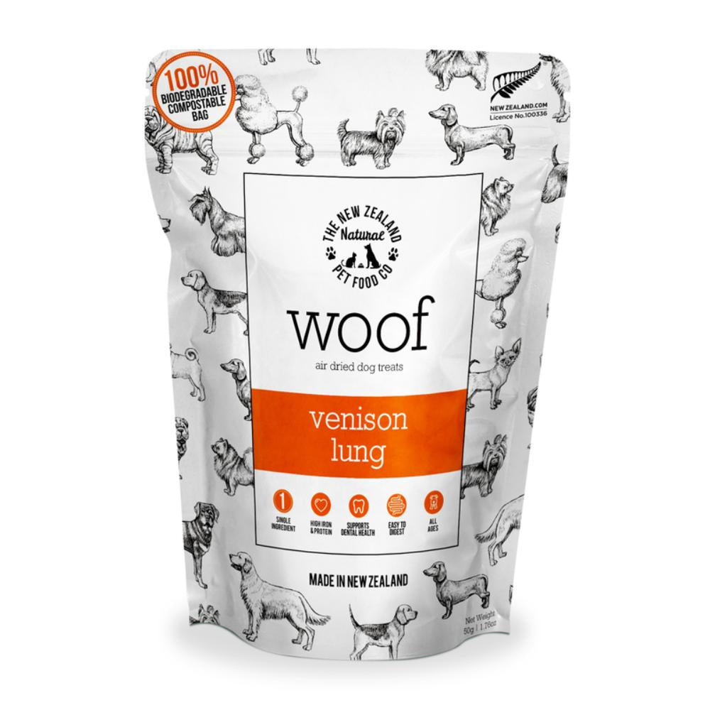 Woof Venison Lung Dog Treat