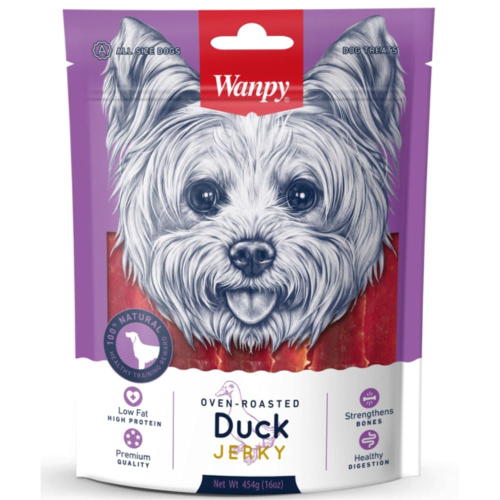 Wanpy-Dog-Duck-Jerky-100g