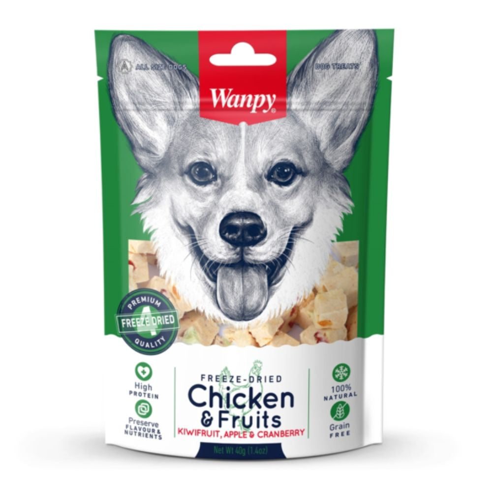 Wanpy-freeze-dried-chicken-and-fruits