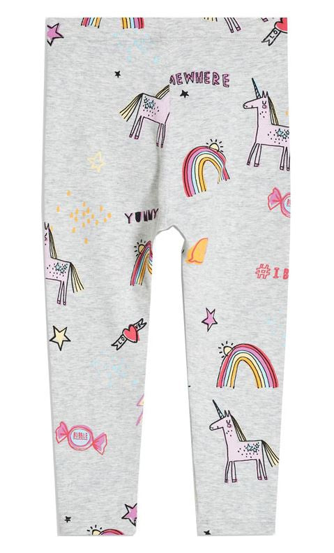 Girls Unicorn Leggings