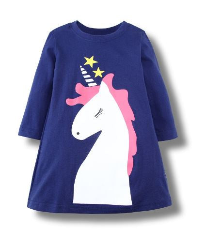 Girls Unicorn Dress 2018