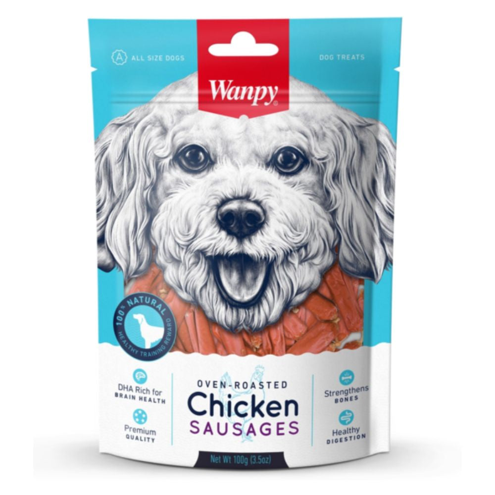 Wanpy-dog-chicken-sausage-100g-dog-treats