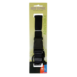 yours-droolly-adjustable-basic-dog-collar-black
