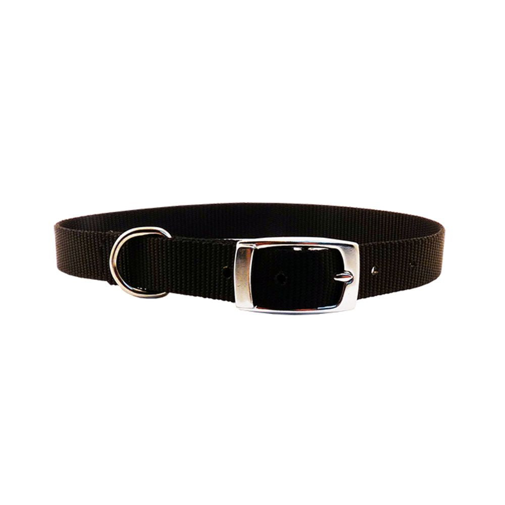 beau-pets-nylon-dog-collar-black