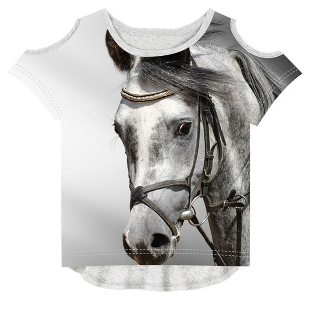 Girls Summer Pony Tee Shirt