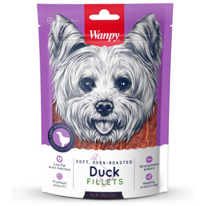 Wanpy-Dog-Treats-Duck-Fillets-100g